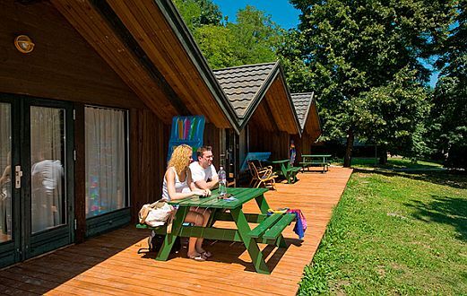 Kalmar bungalows in Club Tihany - bungalows for 3 persons - holiday club on the shore of Lake Balaton