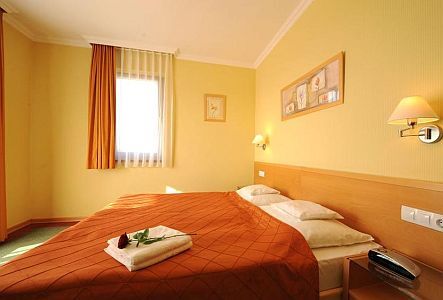 comfortable and elegant hotel room in the 4* Szalajka Liget Hotel