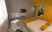 Budapest Park Inn by Radisson - four star hotel free room with two separate bed