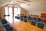 Cheap, spacious conference room in Hotel Royal Pension Cserkeszolo, close to Kecskemet